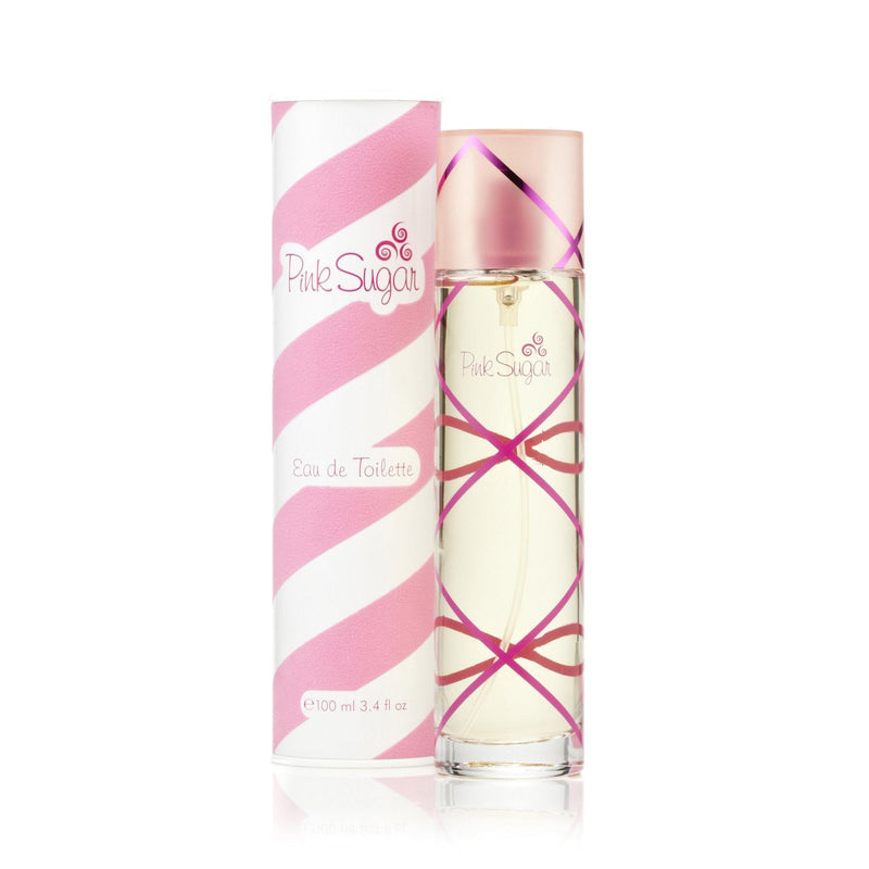 Eau de toilette en vaporisateur Pink Sugar pour femme par Aquolina