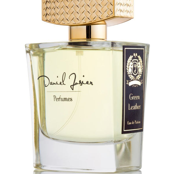 Green Leather Eau de Parfum Spray for Women and Men by Daniel Josier