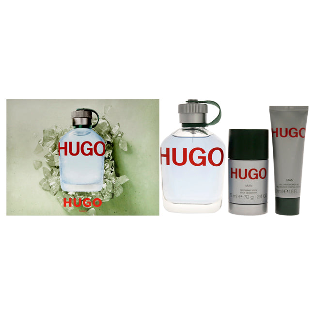 Hugo by Hugo Boss for Men - 3 Pc Gift Set