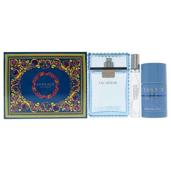 Versace Eau Fraiche Gift Set for Men