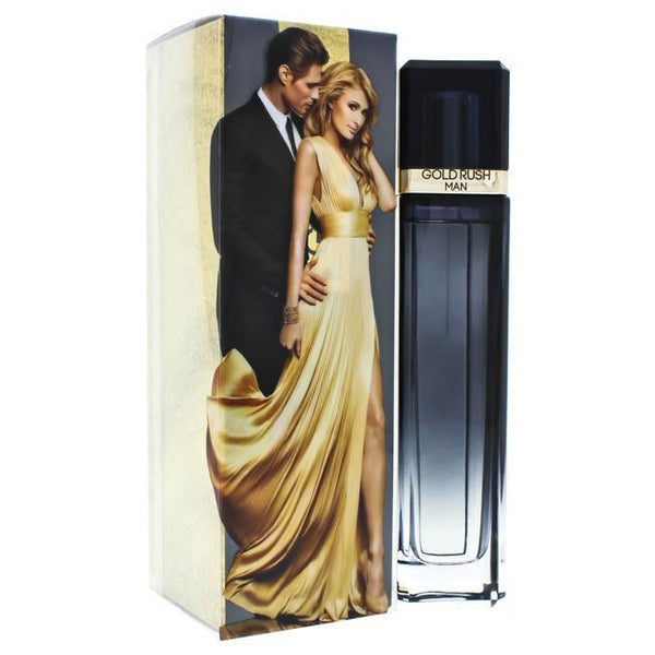 Eau de toilette en vaporisateur Gold Rush Man pour homme de Paris Hilton