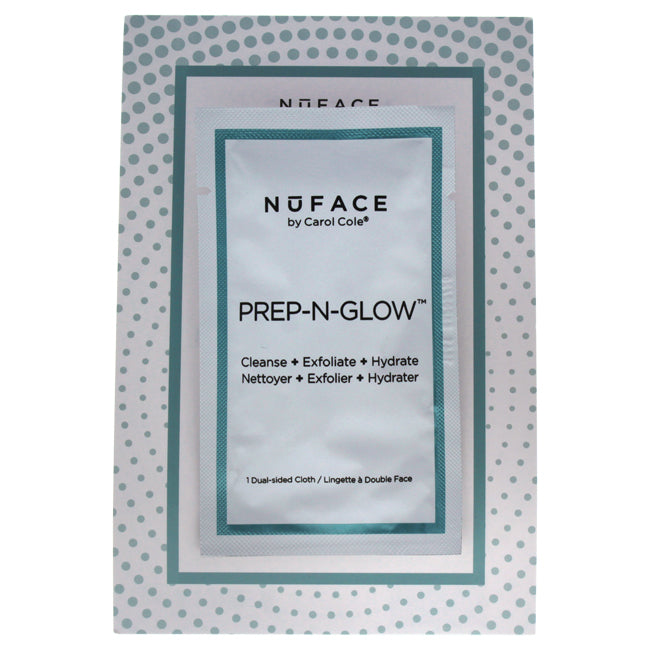 Prep-N-Glow Textured Cleansing Cloth by NuFace for Women - 1 Pc Cloths