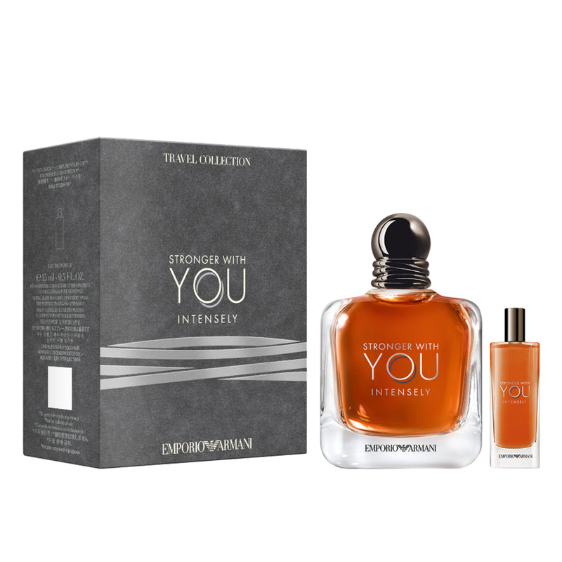 Stronger With You Intensely 2pcs Set by Giorgio Armani for Men